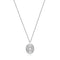 Silver Scattered Stars Kyoto Opal Disc Necklace